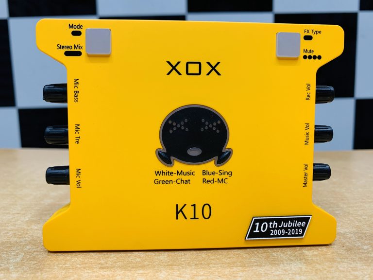 Sound card XOX K10 Jubilee 2020 kỹ niệm 10 năm - Thiết bị thu âm